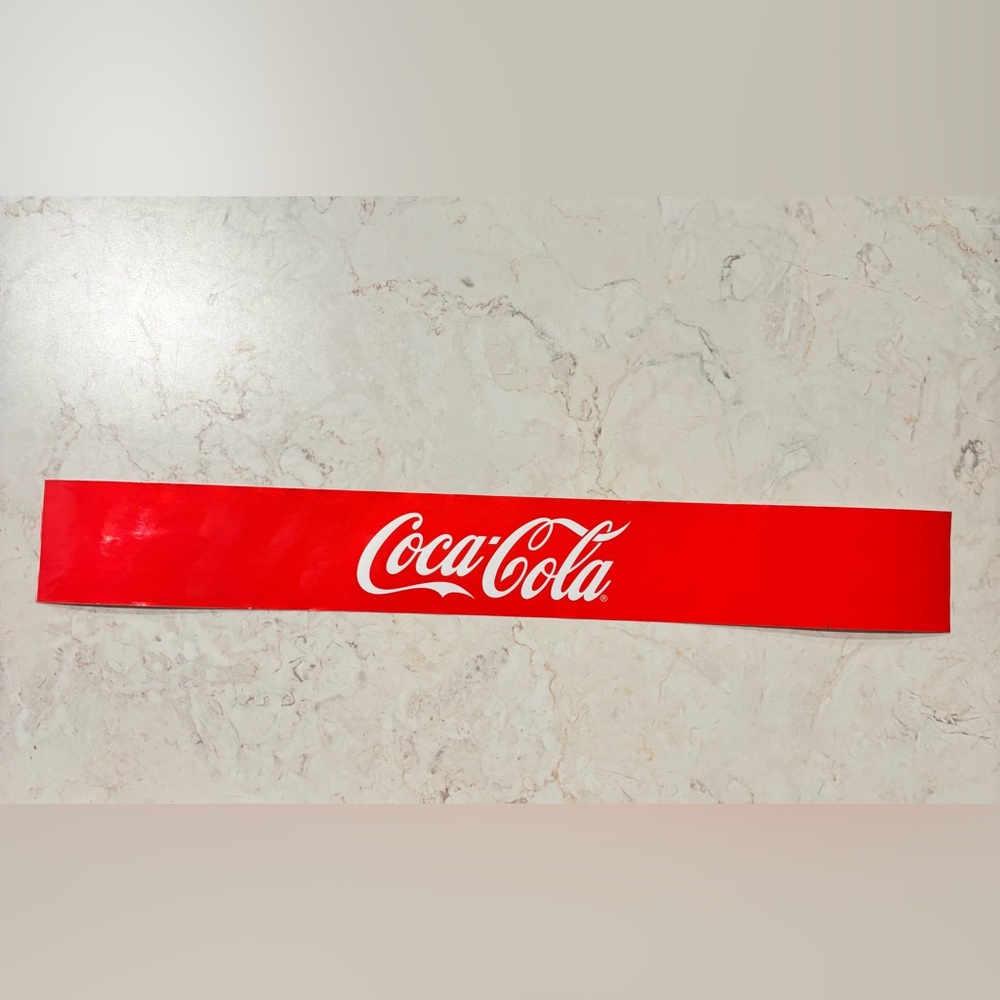 2 Coca-Cola Vibrant Red Logo Sticker